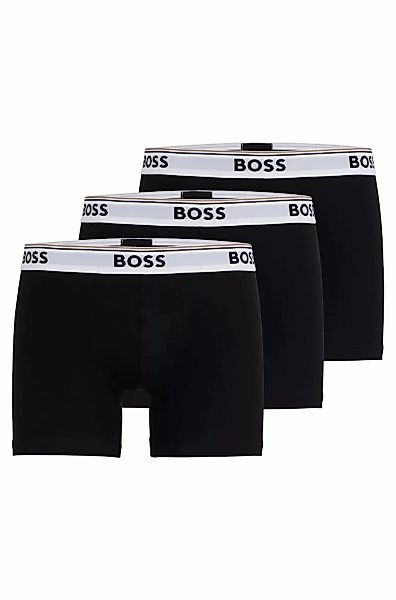 BOSS Langer Boxer "Boxer Brief 3P", (Packung, 3er-Pack), mit farblich passe günstig online kaufen