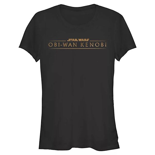 Star Wars - Obi-Wan Kenobi - Logo Gold - Frauen T-Shirt günstig online kaufen