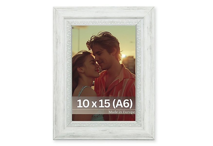 Victor (Zenith) Bilderrahmen Boho, Bilderrahmen Weiß 10x15 cm, Bilderrahmen günstig online kaufen