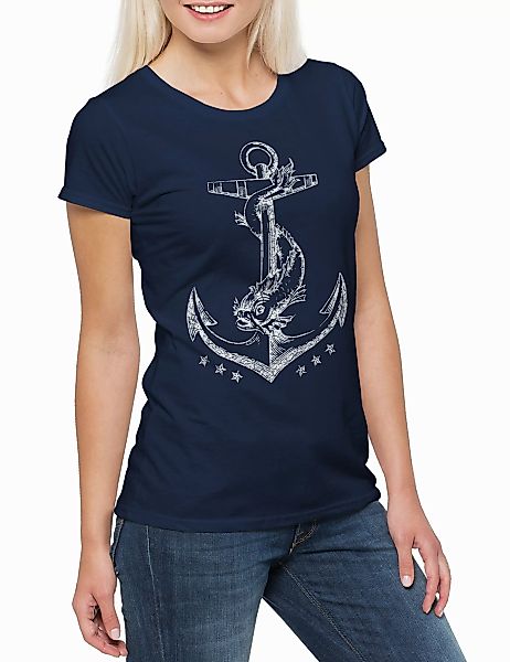 Urban Backwoods Print-Shirt Anchor II Damen günstig online kaufen