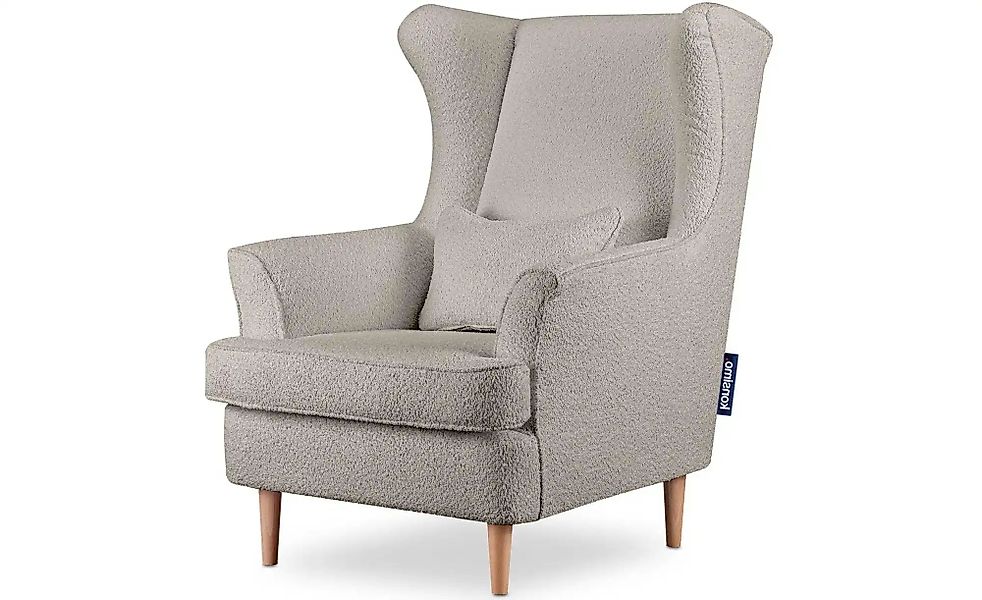 KONSIMO Ohrensessel  Stralis ¦ beige ¦ Maße (cm): B: 82 H: 108 Polstermöbel günstig online kaufen