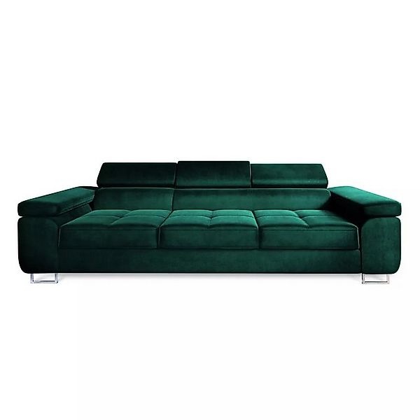 NEXT COLLECTION Sofa 3-SITZER WILD, verstellbaren Kopfstützen, mit Schalffu günstig online kaufen