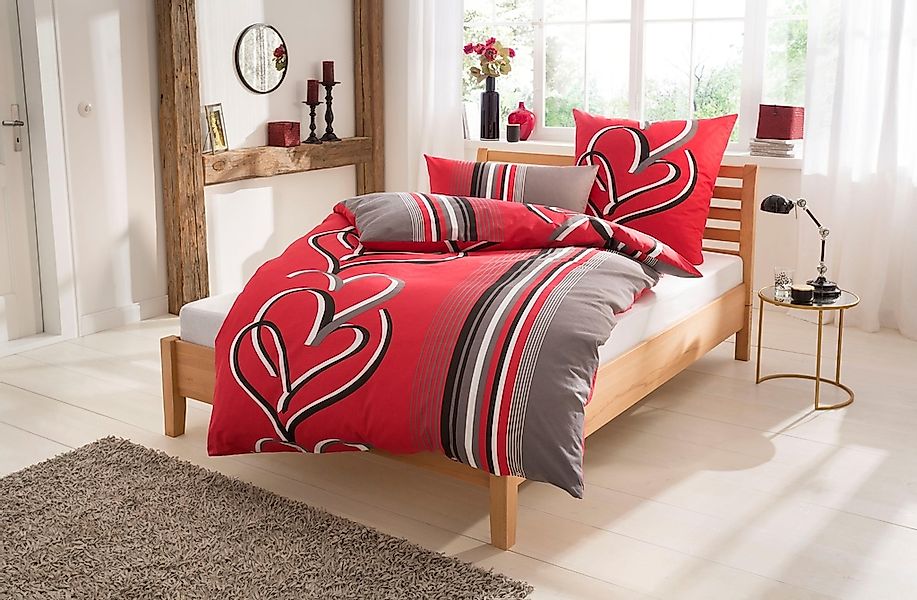 OTTO home Bettwäsche "Area in Gr. 135x200 oder 155x220 cm" 2 Bettwäsche in günstig online kaufen