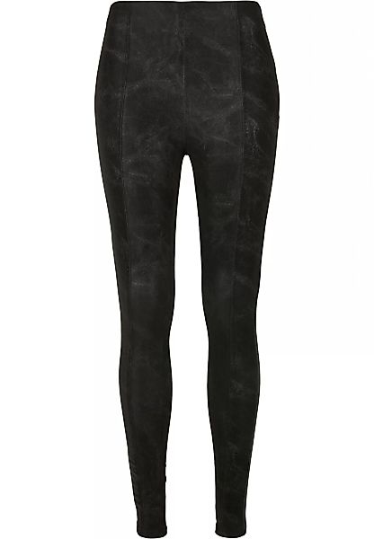 URBAN CLASSICS Leggings "Damen Ladies Washed Faux Leather Pants", (1 tlg.) günstig online kaufen