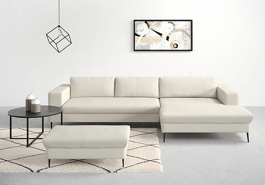 DOMO collection Ecksofa "Modica, zeitlos und elegant, L-Form", moderne Opti günstig online kaufen