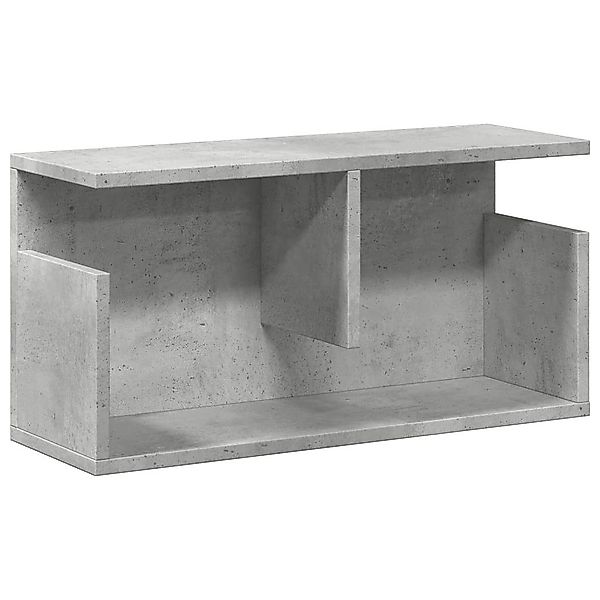 vidaXL Regal Wandschrank 60x20x30 cm Betongrau günstig online kaufen