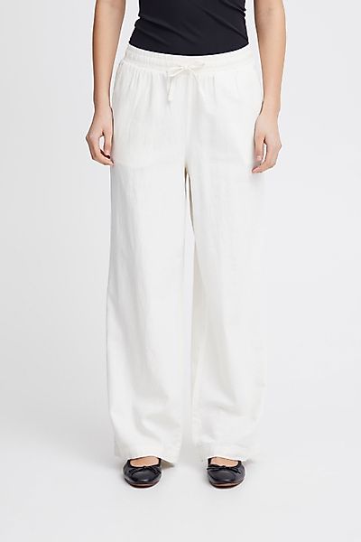 Ichi Stoffhose IHLINO Stoffhose aus Leinenmix günstig online kaufen