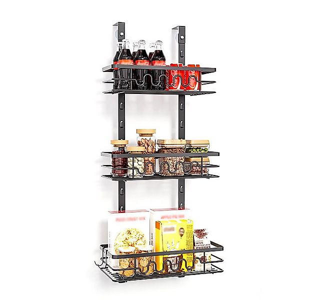 GarveeMore Küchenorganizer-Set Über der Tür Speisekammer Veranstalter, Meta günstig online kaufen