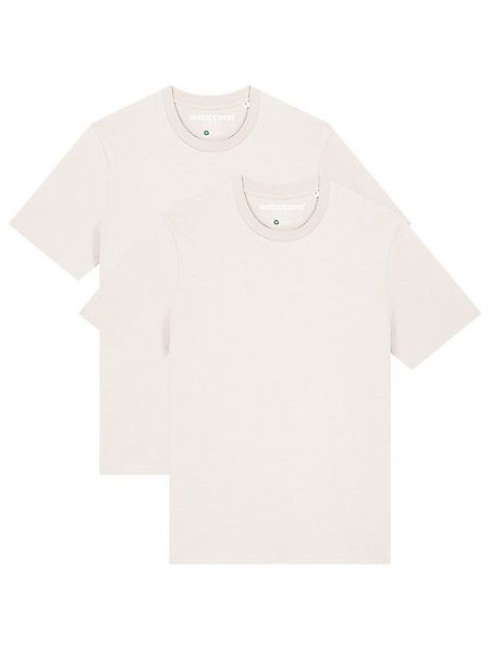 wat? Apparel T-Shirt 2er Multipack Bio Basic T-Shirt Off White günstig online kaufen