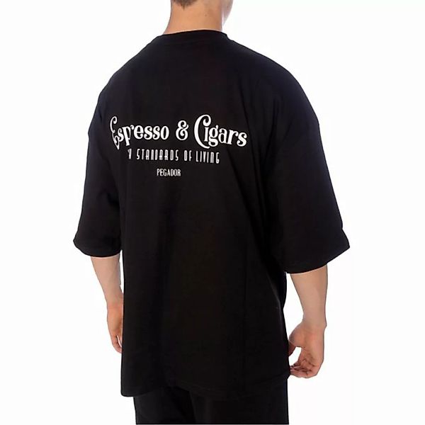 Pegador T-Shirt Pegador Racoon Boxy T-Shirt Herren Shirt schwarz (1-tlg) günstig online kaufen