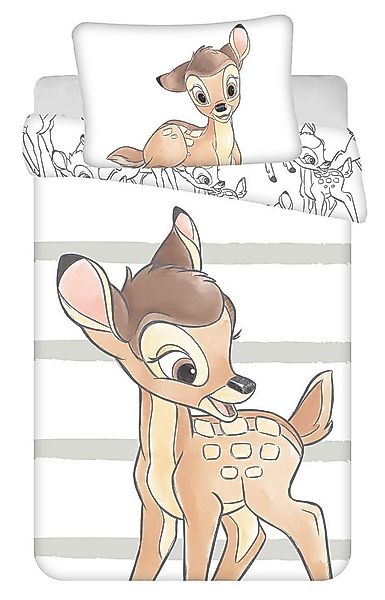 Jerry Fabrics Kinderbettwäsche Bambi, Renforcé, 2 teilig günstig online kaufen