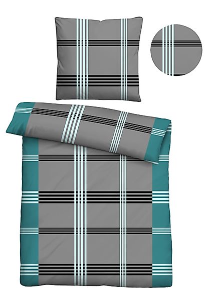 Castell - Markenbettwäsche Bettwäsche "0040563" 2 Stk. tlg. hautsympathisch günstig online kaufen