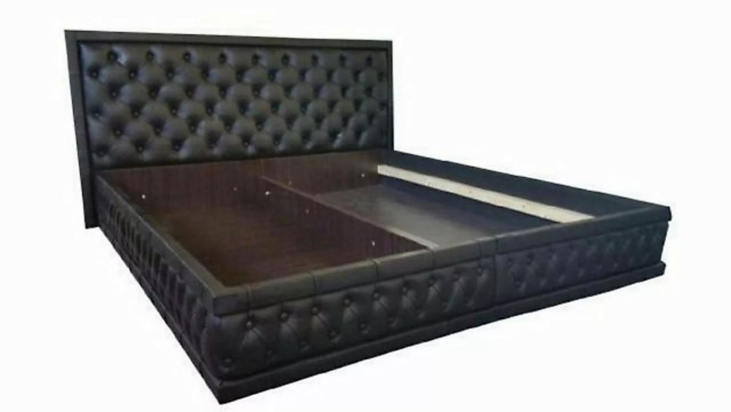 JVmoebel Bett Chesterfield Big XXL Designer Bett Betten Polster Lederbett S günstig online kaufen