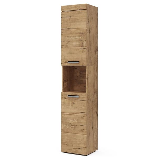 Vicco Hochschrank Luna, Eiche, 37 x günstig online kaufen