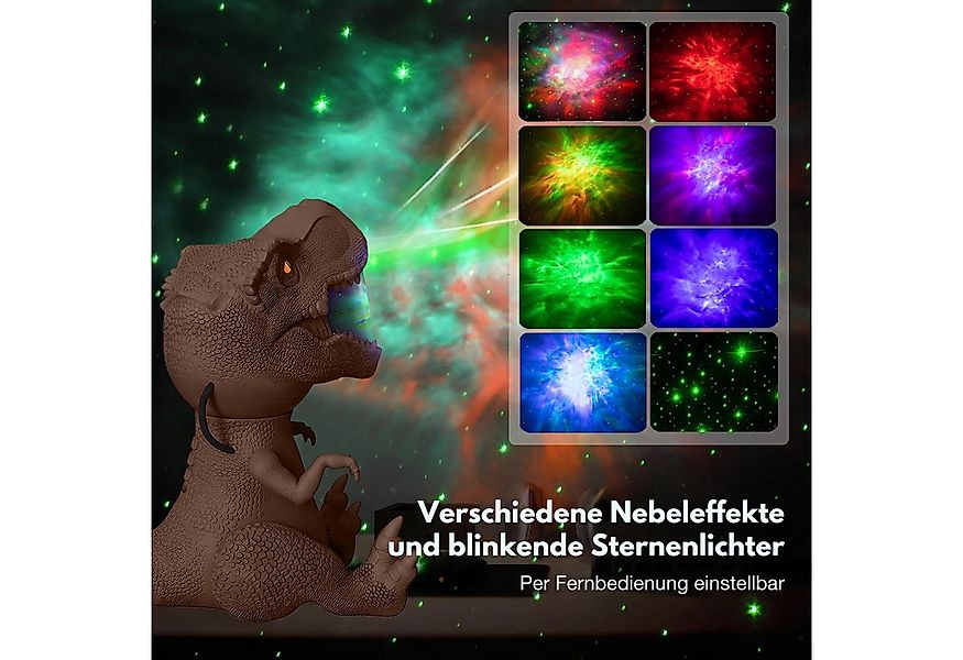 Jibenhome LED-Sternenhimmel Dinosaurier Galaxie Sternprojektorlicht Timer m günstig online kaufen