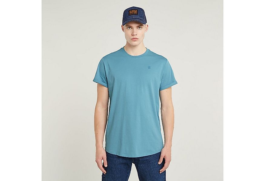 G-STAR Kurzarmshirt Lash Rundhals, Logoapplikation günstig online kaufen