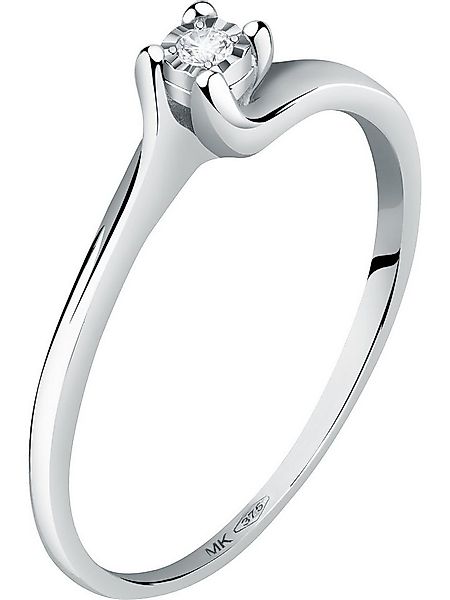 CHRIST Diamantring CHRIST Damen-Damenring 375er Weißgold 1 Diamant günstig online kaufen