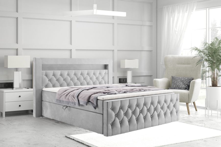 Labett Boxspringbett GOLD 9 mit LED, günstig online kaufen