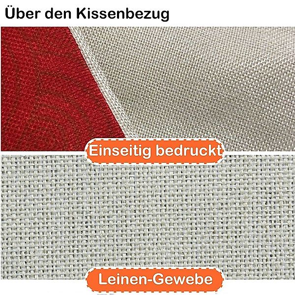 Sunicol Kissenbezug Leinen Kissenbezüge, 45x45, 4er günstig online kaufen