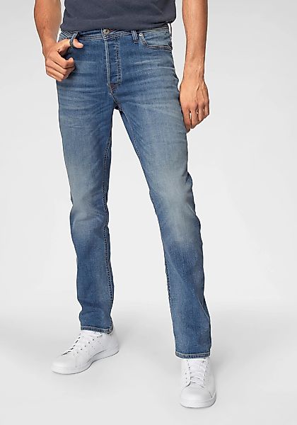 Jack & Jones Slim-fit-Jeans "JJITIM mit Waschung und praktischen Taschen", günstig online kaufen
