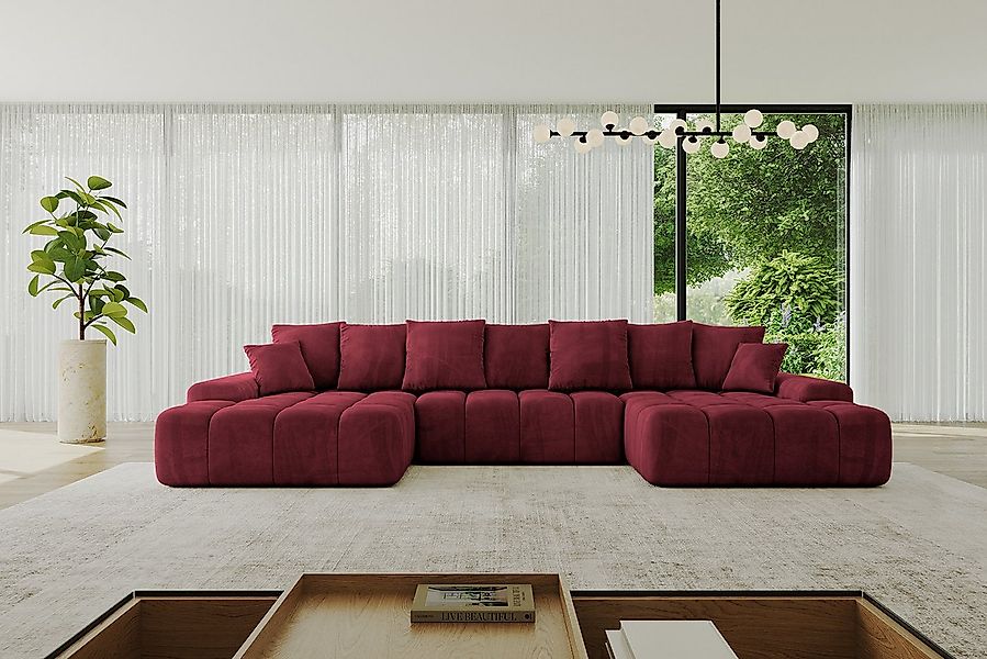 ALTDECOR Wohnlandschaft ENSI-U, Sofa Praktische Bequeme Funktionsecke Couch günstig online kaufen