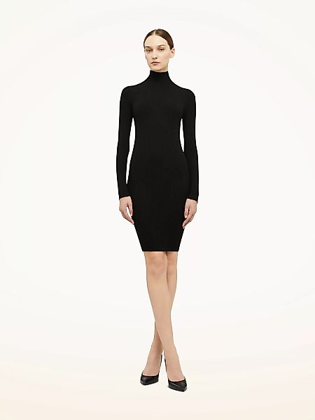 Wolford - Viscose Rib Dress, Frau, black, Größe: L günstig online kaufen