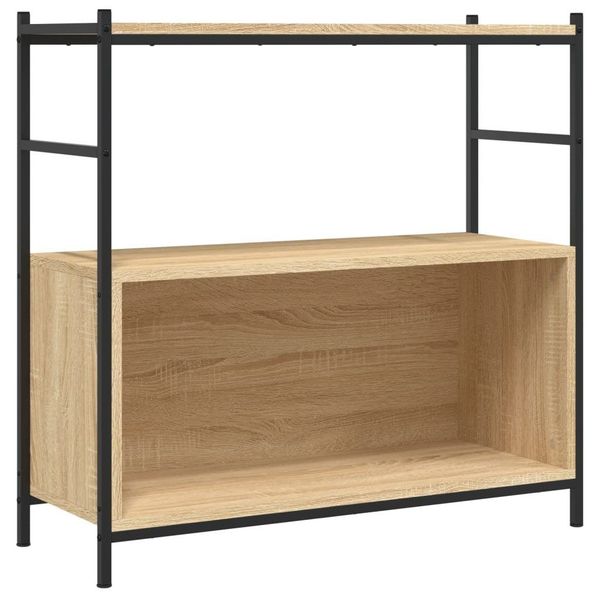 vidaXL Bücherregal Bücherregal Sonoma-Eiche 80x30x78,5 cm günstig online kaufen