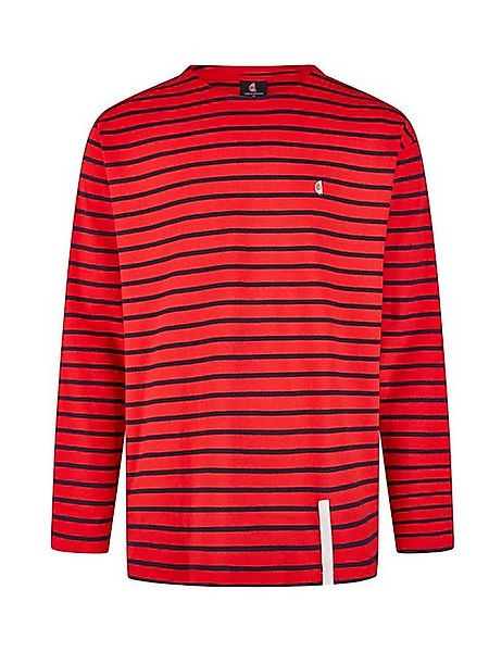 Wind sportswear Longsweatshirt Herren Langarm Shirt gestreift (1-tlg) günstig online kaufen