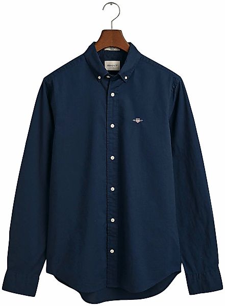 Gant Langarmhemd "Slim Fit Popeline Hemd leichte Baumwolle strapazierfähig günstig online kaufen