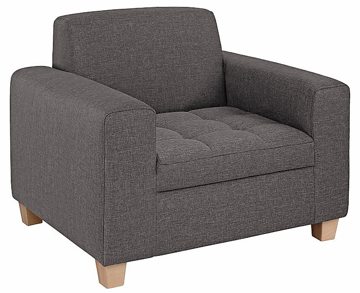 Home affaire Sessel Corby, Steppung auf günstig online kaufen