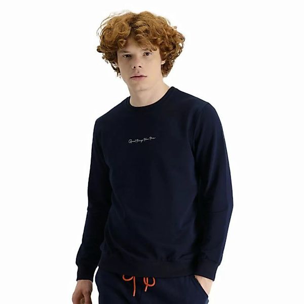 KIGILI Sweatshirt Sweatshirts für Herren, bedrucktes Sweatshirt mit Rundhal günstig online kaufen