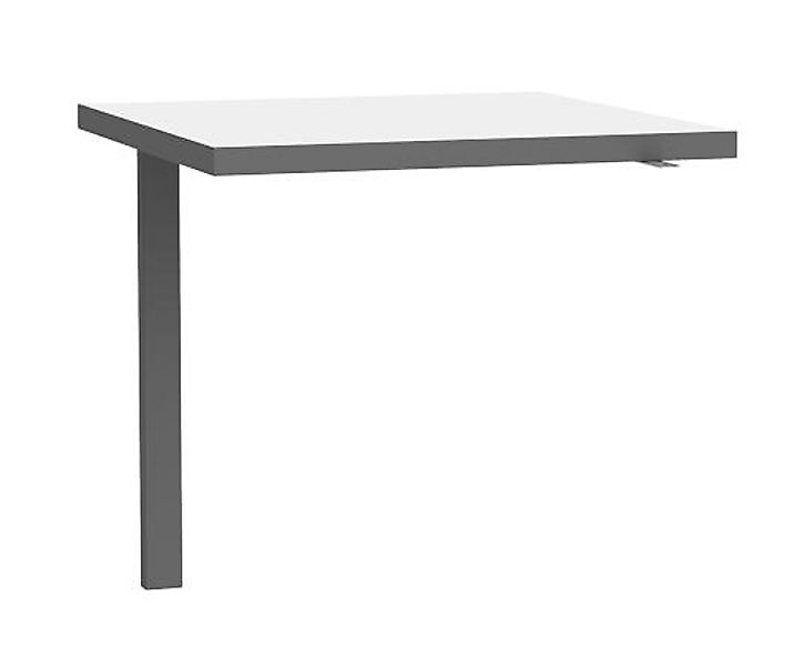 Eckplatte 90 Grad KEFLAVIK von Forte Weiß günstig online kaufen