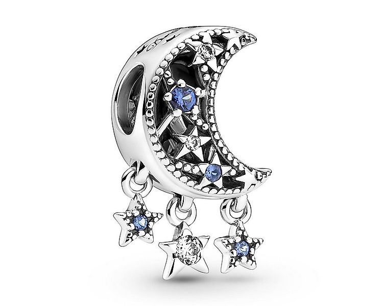 Pandora Sternanhänger Silber Charm Mondsichel & Sterne günstig online kaufen