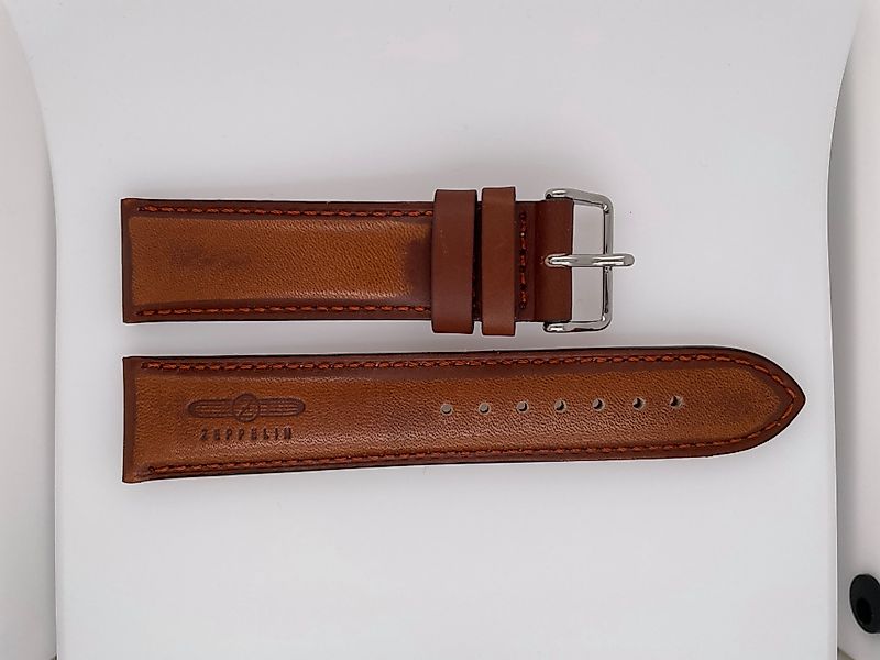 ZEPPELIN Uhrenarmband Leder cognac mit Zeppelin günstig online kaufen