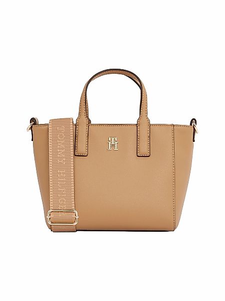 Tommy Hilfiger Shopper "TH SOFT LOGO MINI TOTE", Damen Beuteltasche, Henkel günstig online kaufen