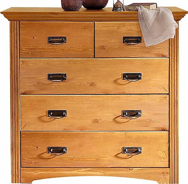 Home affaire Schubkastenkommode »Konrad«, Breite 94 cm, aus massiver, FSC®- günstig online kaufen
