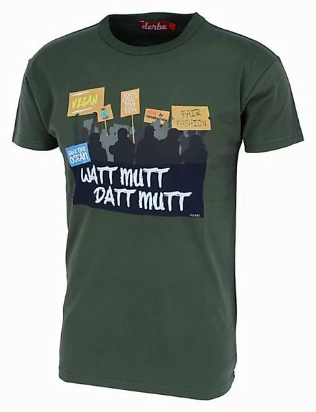 Derbe Print-Shirt Watt Mutt T-Shirt günstig online kaufen