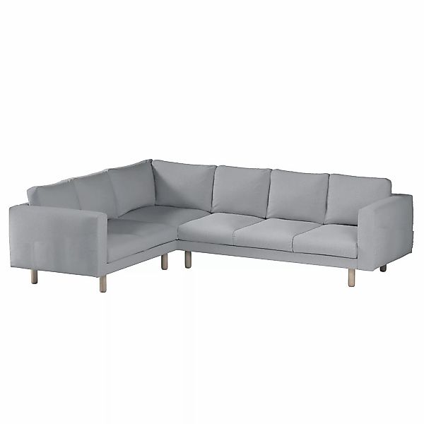 Bezug für Norsborg 5-Sitzer Ecksofa, grau, Norsborg 5-Sitzer Ecksofabezug, günstig online kaufen