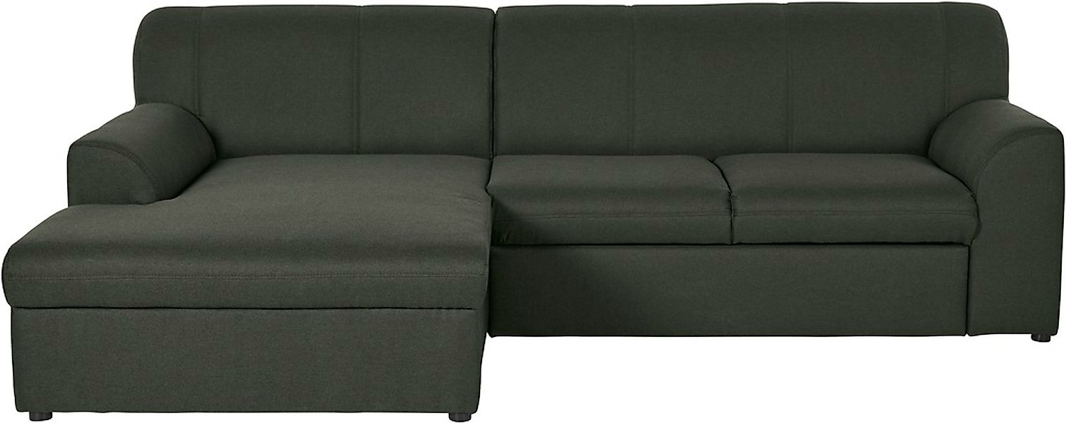 DOMO collection Ecksofa »Topper, elegant und zeitlos, kompaktes Stellmaß 24 günstig online kaufen