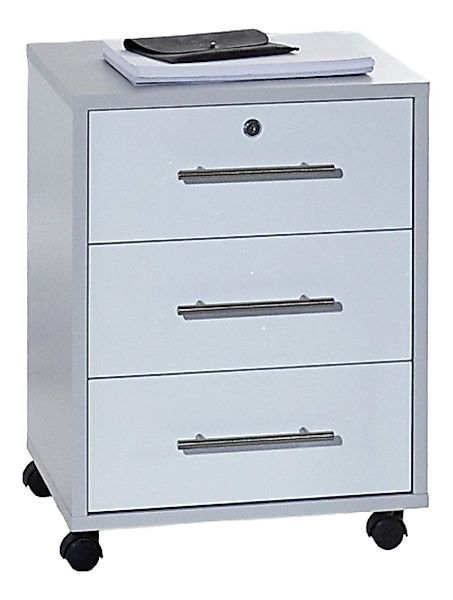 moebel-dich-auf Rollcontainer OFFICE EDITION, Metallgriffe, 1 Schubkasten a günstig online kaufen