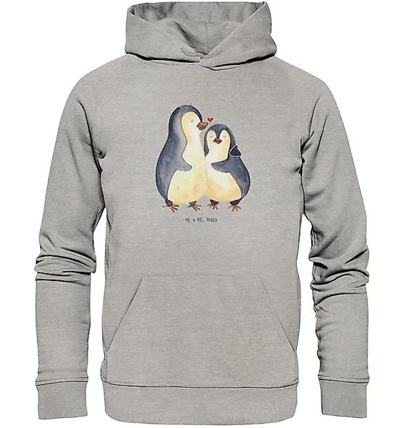 Mr. & Mrs. Panda Hoodie Pinguine Einschlafen Größe XL - Heather Grey - Gesc günstig online kaufen