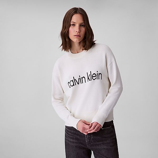 Calvin Klein Jeans Strickpullover Cotton Graphic günstig online kaufen