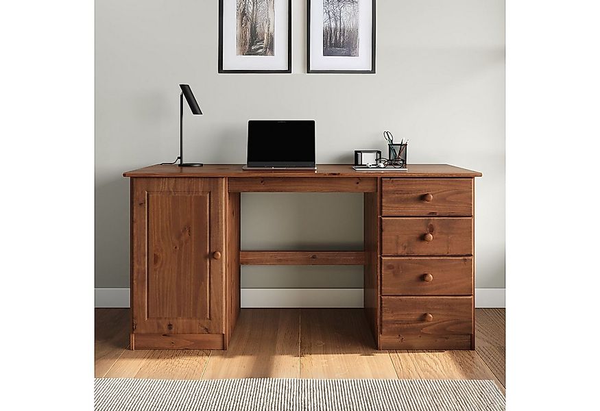 IDIMEX Schreibtisch MANAGER, Bürotisch mit Stauraum, 4 Schubladen & Fach Ma günstig online kaufen