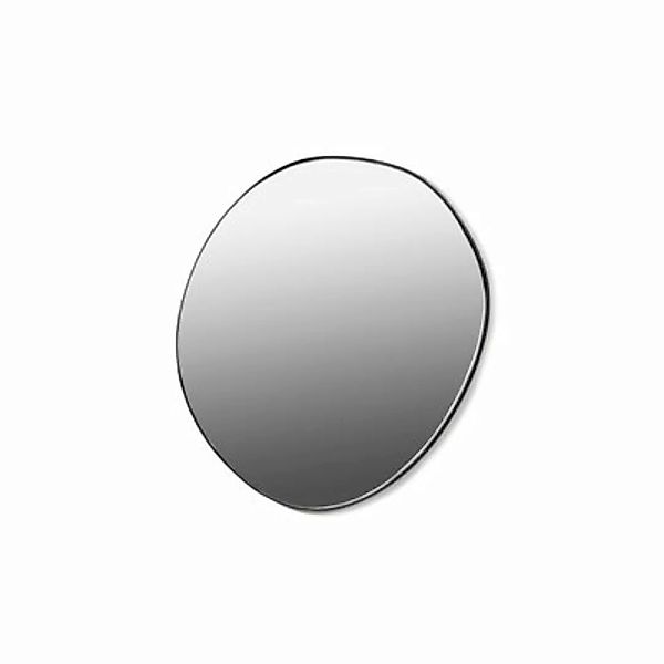 Wandspiegel M metall schwarz / 60 x 62 cm - Stahl - Serax - Schwarz günstig online kaufen