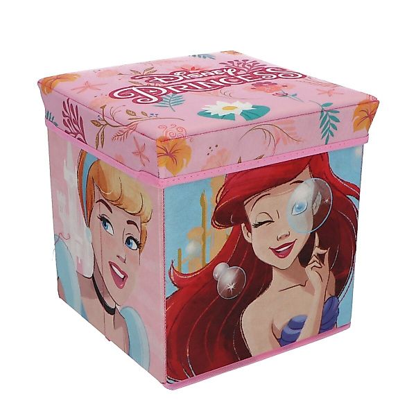 Disney Aufbewahrungsbox Disney Princess Sitzbox 30x30x30 günstig online kaufen