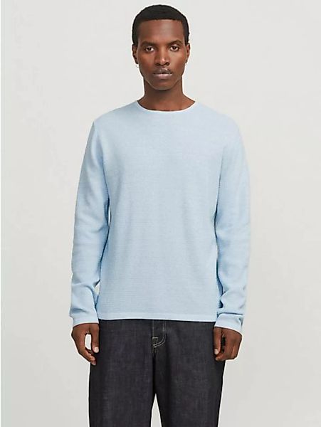 Jack & Jones Rundhalspullover JJEGEORGE KNIT CREW NECK NOOS in Strick Optik günstig online kaufen