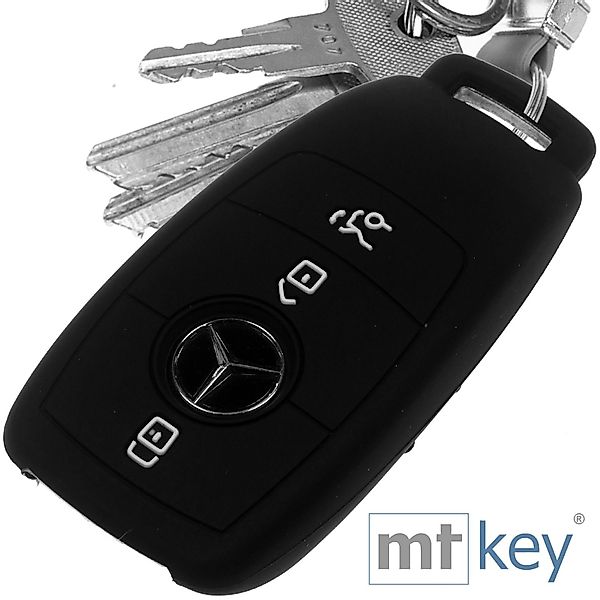 mt-key Schlüsseltasche Autoschlüssel Softcase Silikon Schutzhülle günstig online kaufen