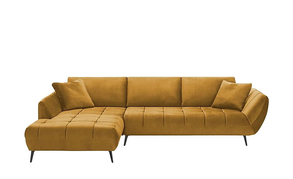 bobb Ecksofa  Carly ¦ gelb ¦ Maße (cm): B: 313 H: 90 T: 215.0 Polstermöbel günstig online kaufen