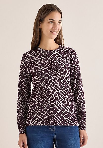 CECIL Langarmshirt aus softem Materialmix günstig online kaufen