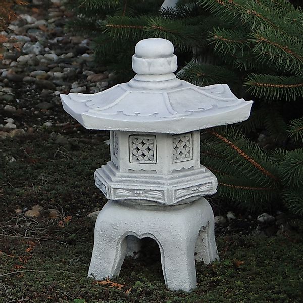 gartendekoparadies.de Gartenfigur Japanische Oki-Gata Steinlaterne, H. günstig online kaufen